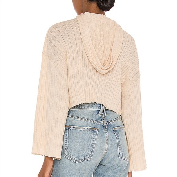 Revolve Lounge Cropped Hoodie//Lounge Knit Pant - Picture 2 of 5